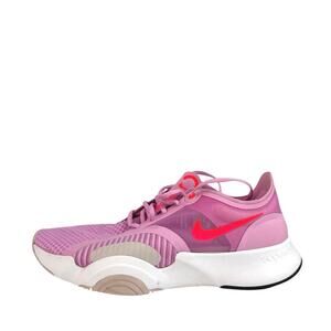 Nike SuperRep Go Women's Pink Purple Round Toe Low Top Running Sneakers Shoes 10